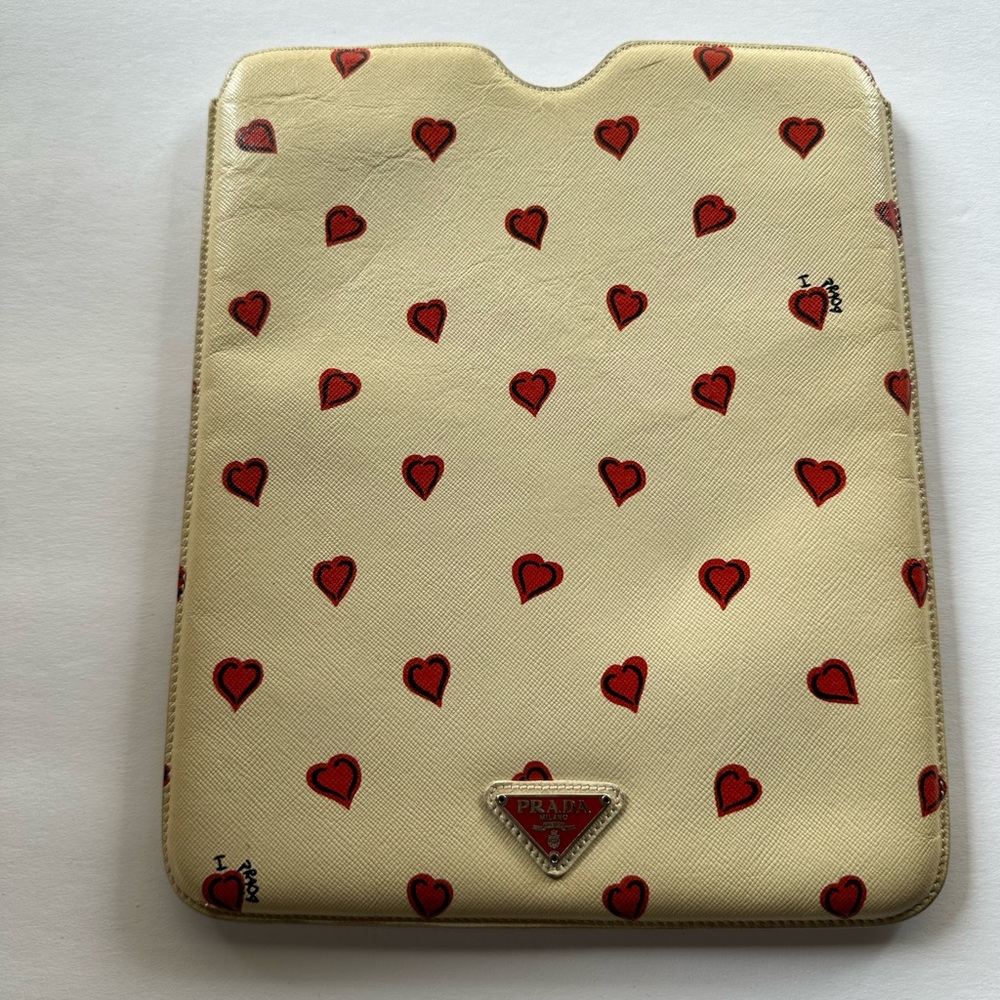 Prada Leather IPad Case in excellent used condition.